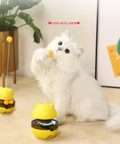 ĐỒ CHƠI MÈO CON LẬT ĐẬT RÒ RỈ THỨC ĂN