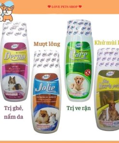 Sữa tắm cho chó mèo Bio - Shampoo dung tích 150ml và 200ml