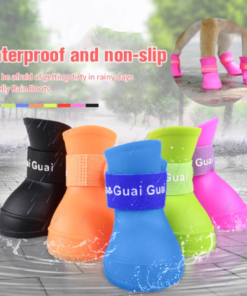 Giày đi mưa cho Chó Mèo (Bộ gồm 4 chiếc)