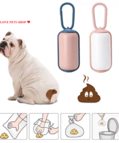 Hộp đựng túi hốt phân cho Chó Mèo có nắp trượt