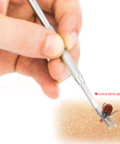 Kẹp bắt ve rận cho chó mèo bằng thép không gỉ