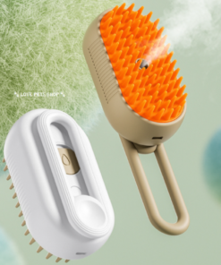 Lược chải lông đa năng cho Chó mèo tích hợp phun sương cáp sạc USB