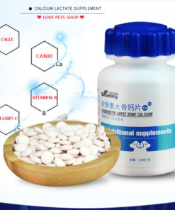 Viên canxi, dưỡng lông, vi lượng, vitamin, lysine bổ sung dinh dưỡng cho Chó Mèo