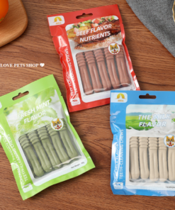 Xương gặm cho Chó sạch răng Taotaopets bịch 90gram