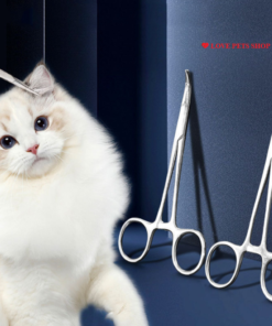 Kẹp nhổ lông tai cho Chó Mèo bằng thép không gỉ 304 loại tốt