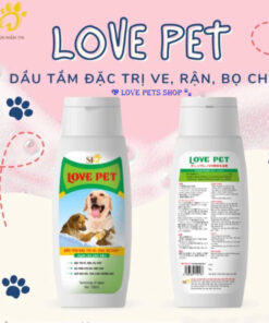 Sữa tắm trị ve rận, bọ chét cho Chó Mèo SHD dung tích 150ml