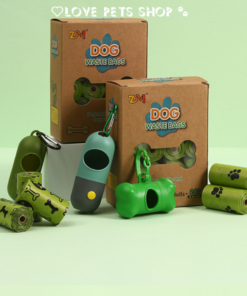 Túi đựng phân Chó Mèo tự phân hủy thân thiện môi trường EcoFriendly