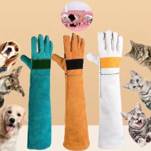 Găng tay bắt thú cưng, bò sát chống cắn gồm 2 chiếc trái phải