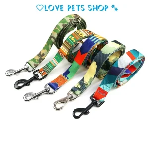 Dây dắt Chó in chuyển nhiệt siêu dày và đẹp mắt