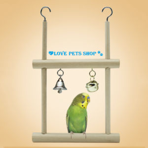 Thang đậu, cầu thang cho Chim vẹt bằng gỗ